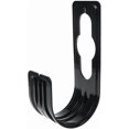 thumbnail image 1 of Garden hose bracket, hose hook, water pipe bracket, wall mounted hook, black reinforced bracket, 1 of 5