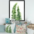 thumbnail image 3 of Designart 'Fern Plant Leaves Detail IV' Farmhouse Framed Art Print, 3 of 4