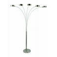 thumbnail image 2 of Artiva USA Micah  88" 5-Arc Brushed Steel Floor Lamp w/ Dimmer Switch, 2 of 3