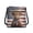 American Flag Highland Cow, variant on Skull Poppy Satchel Bag, Adjustable Strap Shoulder Crossbody Purse Durable Waterproof Shoulder Bag for Travel Long Distance Travel