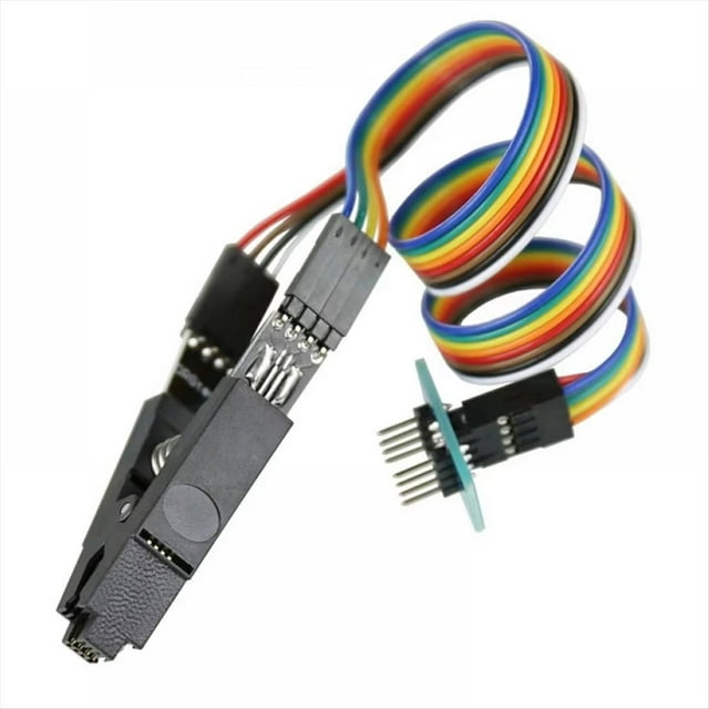 Nueva Pinza de Prueba SOIC8 SOP8 para EEPROM 93CXX/25CXX/24CXX, Programación en Circuito con Programador USB TL866CS, TL866A y EZP2010