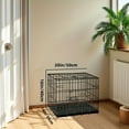 thumbnail image 3 of Dog Crate with Tray, Foldable And Easy to Install, Suitable for Small And Medium-Sized Dogs, Rabbits And Cats, Indoor And Outdoor Use, 3 of 7