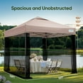 thumbnail image 6 of Quictent 10x10 Pop up Canopy Tent, Portable Instant Setup Gazebo with Waterproof & UV Protection, Ideal for Camping, Beach, Parties, 6 of 7