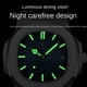 thumbnail image 3 of Reloj ultradelgado impermeable para hombre Poedagar blanco, 3 of 4