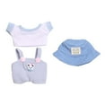 thumbnail image 1 of Ropa para muñecas de peluche perfecl de 15 cm y 17 cm con sombrero, 1 of 8