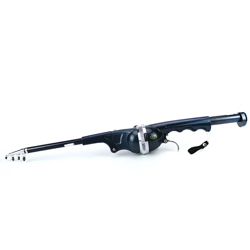 Folding Mini Travel Rod for Fish High Quality Foldable Fishing Rod With Reel Line Combo Portable Pocket Throwing Rock Telescopic