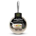 thumbnail image 1 of Gotham Steel 10" Hammered Ceramic Nonstick Fry Pan – Cream, Dishwasher Safe, Induction Compatible, 1 of 8