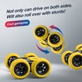 thumbnail image 3 of RC Stunt Cars 15 km / h Luz LED de doble cara 360 grados Flips 4WD 2.4GHz Vehículo Tmvgtek Nuevos Originales, 3 of 9