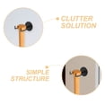 thumbnail image 3 of LOLIPPYY Lot de 2 Support Mural pour Batte Design Minimaliste pour Rangement d'Outils, 3 of 8