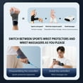thumbnail image 6 of 3 in 1 Wrist Support, 3-in-1 Wrist Support Low EMS Therapy, Wrist Brace Carpal Tunnel Right Left Hand for Men Women for Hand and Wrist Support and Tendonitis Arthritis Pain Relief (Grey), 6 of 9