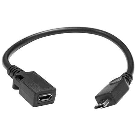 Seismic Audio  9 Inch USB Micro-B Male to Micro-B Female Extension Cable - SA-USB9RT