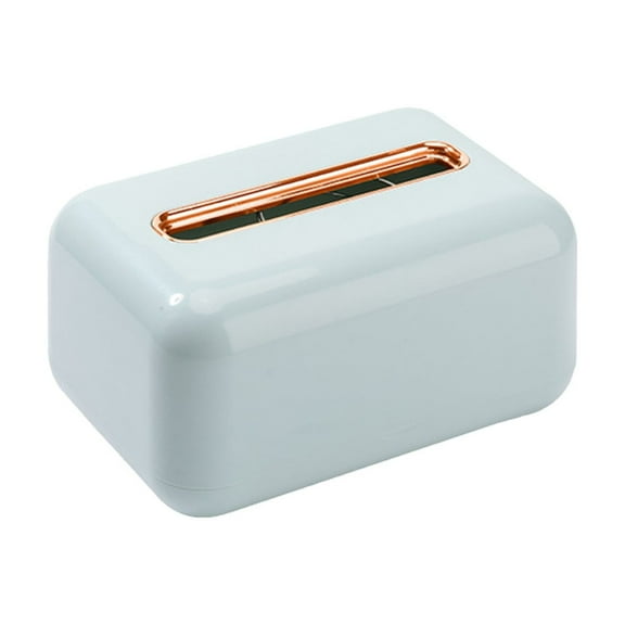 Yonrjhukm High End Plastic Paper Towel Box for Living Room and Restaurant, Cute Toaster Design Napkin Storage Dispenser for Home and Office Decor