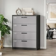 thumbnail image 7 of Fesbos File Cabinet with Lock-Lateral 4 Drawer Metal Filing Cabinets-Organization Storage Cabinets for Home Office-Hanging Letter/Legal/F4/A4 Size, 7 of 7
