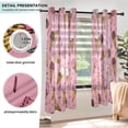 thumbnail image 4 of 2 Panels Set Blackout Curtains Thermal Insulated Sun Protection Room Darkening Drapes for Bedroom Ice Cream Cones Pattern, 4 of 6