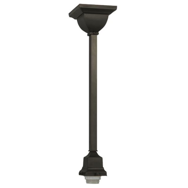Meyda 150821 Mission Sq. Rod Hardmount Hang Kit, Craftsman