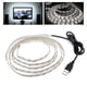 thumbnail image 3 of Cable USB de 5 V, tiras LED de alimentación, lámpara de cinta ligera para iluminación de fondo de TV (blanco 3 m), 3 of 8