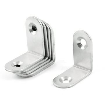 30mm x 30mm Stainless Steel 90 Degree Corner Brace Angle Bracket 6 Pcs