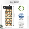 thumbnail image 4 of Fotbe Funny Chicken Pattern 18oz Sports Insulated Kettle Stainless Steel Sports Insulated Kettle For Running Hiking Cycling Climbing Man'S Woman'S Water Bottle, 4 of 8