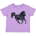 thumbnail image 3 of Inktastic Beautiful Galloping Black Horse Boys or Girls Toddler T-Shirt, 3 of 5