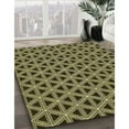 thumbnail image 3 of Ahgly Company Tapis d'Intérieur Lavables en Machine, Rectangles Métalliques de Transition Dorés, 2' x 4', 3 of 7