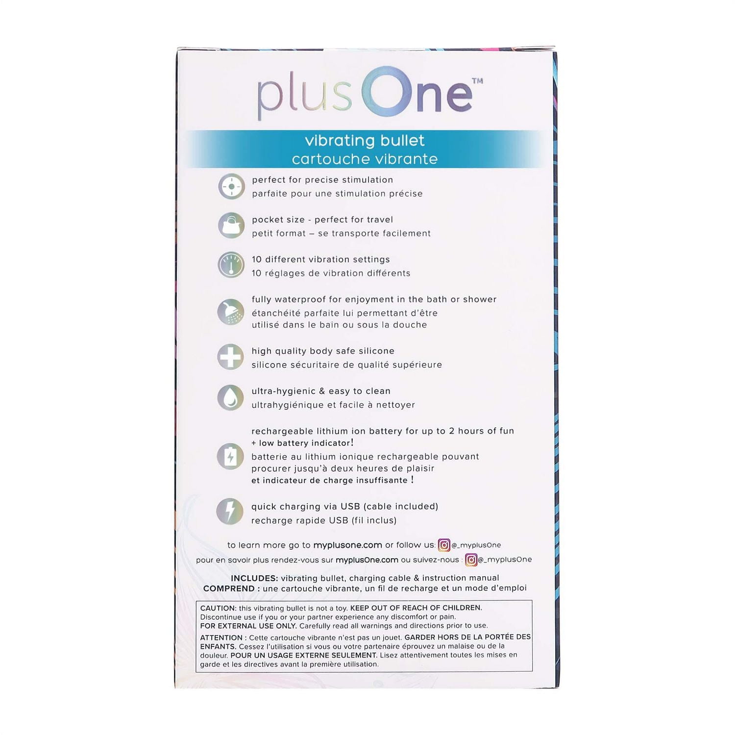 plusOne vibrating bullet, Packs a punch