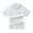 White, variant on Bigetiay Boys School Uniform Short Sleeve Polo Shirt Summer Loose Fit Top for Toddler Kids 18-24 Months