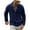 Dark Blue, variant on Mens Knit Cardigan Sweater Shawl Collar Loose Fit Outwear