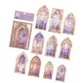thumbnail image 3 of 10 pegatinas holográficas Sincero para álbumes de recortes en color morado, 3 of 10