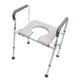 thumbnail image 5 of Elevador De Asiento De Inodoro Para Discapacitados, Asiento De Inodoro Elevado Portátil Con Asa Antideslizante Para Baño, 5 of 7