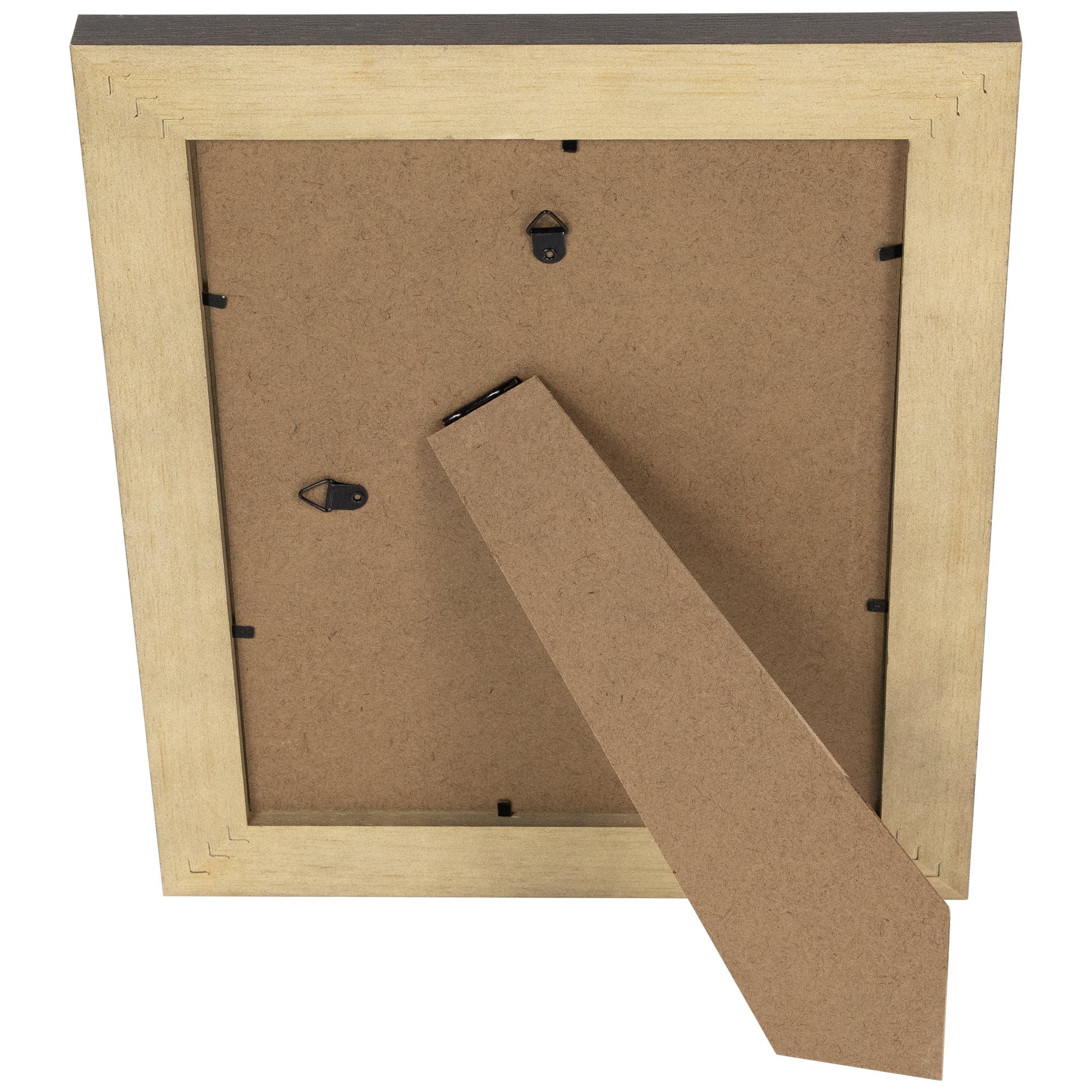 Northlight Wooden Picture Frames - for 8" x 10" Photos - Dark Brown - Set of 2