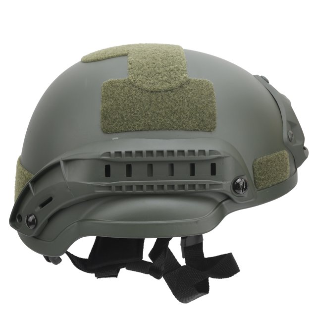 Protección Casco Militar Liviano Verde Equipo de Protección de Cabeza PARA CS AUTERANA DE GUERRA ENTERENCIA