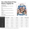 thumbnail image 5 of Vsdgher Playful Cat Print Adult Hoodie Shirts Rash Guard for Men Women,Long Sleeve Sun Protection Fishing Shirts for Athletic Running Swim-Large, 5 of 7