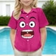 thumbnail image 5 of Las Niñas Serán Niñas Bruja Camisa Linda Impresión con Bolsillo Camisa de Manga Corta Casual para los Niños Camisa de Vestido de Manga Corta, 5 of 8