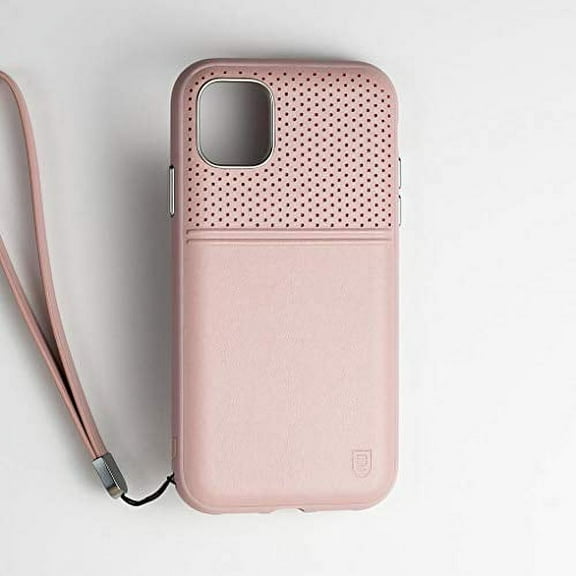 BodyGuardz Accent Duo Case (for iPhone 11 Pro Max) Impact-Absorbing Technology (Blush/Mauve)
