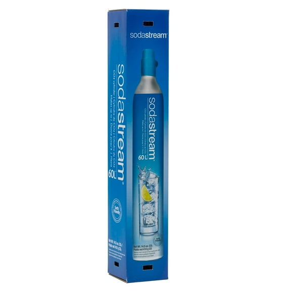SodaStream Blue Spare CO2 Cylinder, 60 L.