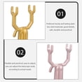 thumbnail image 3 of OUNONA 6Ud Accesorios De Forquilla Para Barra De Ropa Para Uso En Y Hogar, 3 of 8
