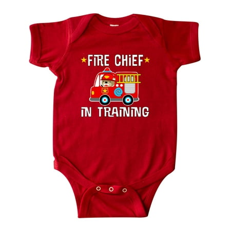 

Inktastic Future Fire Chief in Training Gift Baby Boy or Baby Girl Bodysuit