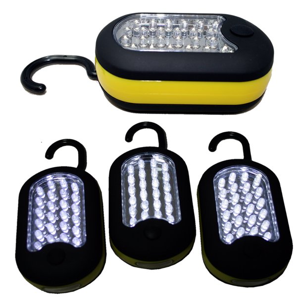 27LED Hanging Utility Work Light, 2Pack