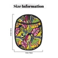 thumbnail image 3 of Pofeuu Colrful Tropical Leaves Print Silicone Pot Mat Mitten With Hanging Loop Heat Resistant Oven Mitts Non-Slip Bbq Baking Smoking Potholders, 3 of 7