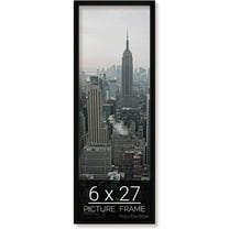6x27 Black Picture Frame for Puzzles Posters Photos or Artwork