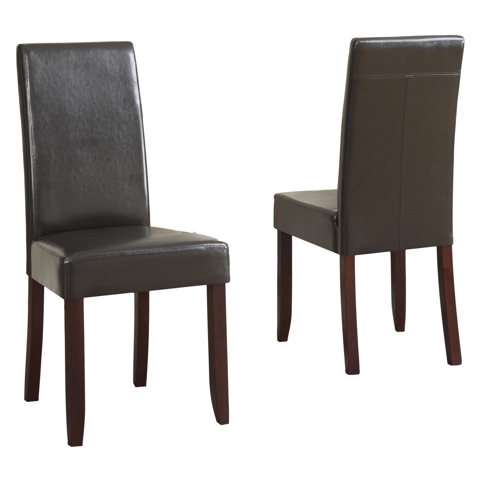 Simpli Home Acadian Parson Dining Chair (Set of 2)