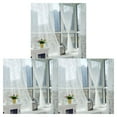 thumbnail image 1 of Cortina transparente Injueey para dormitorio poliéster color Blanco, 1 of 6