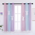 thumbnail image 1 of Cortinas Yancorp para dormitorio de niñas y niños, con forma de S, 1 of 7
