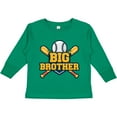 thumbnail image 3 of Inktastic Big Brother Baseball Boys Long Sleeve Toddler T-Shirt, 3 of 5