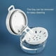 thumbnail image 4 of Retainer Cleaner Case Orthodontic Cleaner Kit For Aligners Braces Dentures Portable Aligner Case Denture Bath Tray, 4 of 5