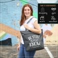 thumbnail image 3 of Be Still and Know Black Lexie  Tote Bag, 3 of 5