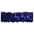thumbnail image 2 of Belagio 1.5" Wide x 10 Yards, Stretch Sequin Trim, Royal Blue, 1 Bolt, 2 of 2
