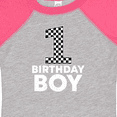 thumbnail image 4 of Inktastic 1st Birthday Boy Checkered Number Boys Baby Bodysuit, 4 of 5