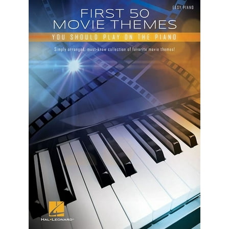 First 50 Movie Themes You Should Play on Piano, (Paperback)