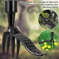 thumbnail image 2 of Handheld Weed Picker Tool Aluminum Weed Removal Stand Up Weed Puller Remover Without Bending Pulling, Kneeling -no Pole, 2 of 5